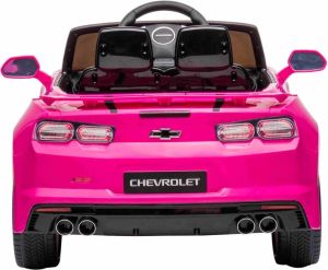 Chevrolet Camaro SS 6.2L V8 kinderauto Roze FM radio BlueTooth leder | Elektrische Kinderauto | Met afstandsbediening