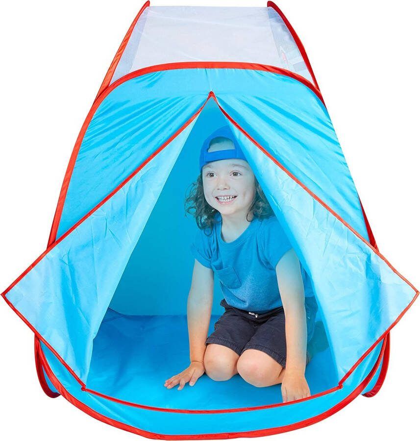 Kinderspeeltent ballenbak pop-up speeltent + 200 ballen + opbergtas voor binnen en buiten