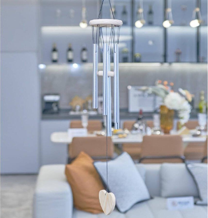 Chimes metalen windgong voor buiten hangend aluminium buizen windgong voor buiten chimes klankspel metalen windgong hanger hangende windgong buis voor tuin terras en huis
