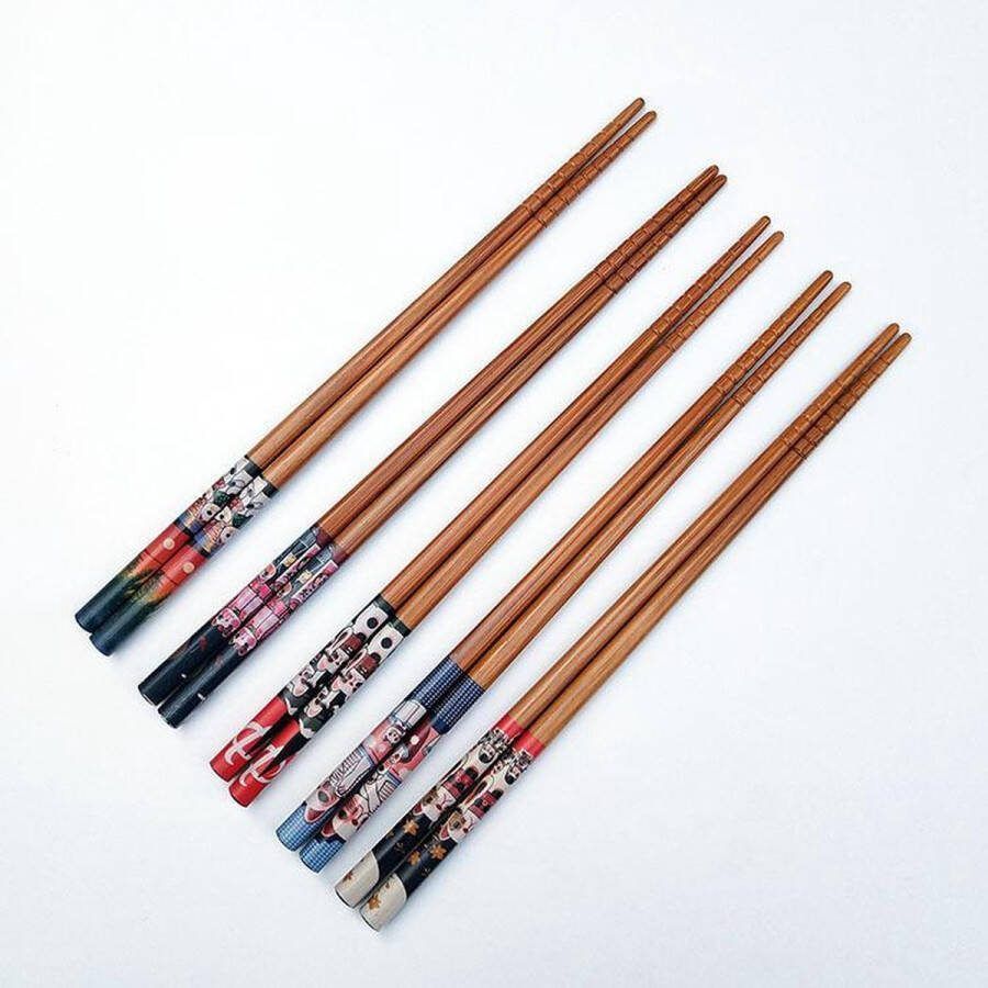 Chinese Stokjes 5 setjes Katten Chopsticks Chopstick Chinese Eetstokjes