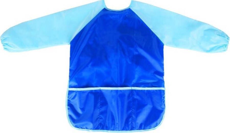 CHPN Verfschort Kinderschort Schort Kookschort Blauw Kliederschort Kinder-verfschort Knutselschort Schilderschort One size