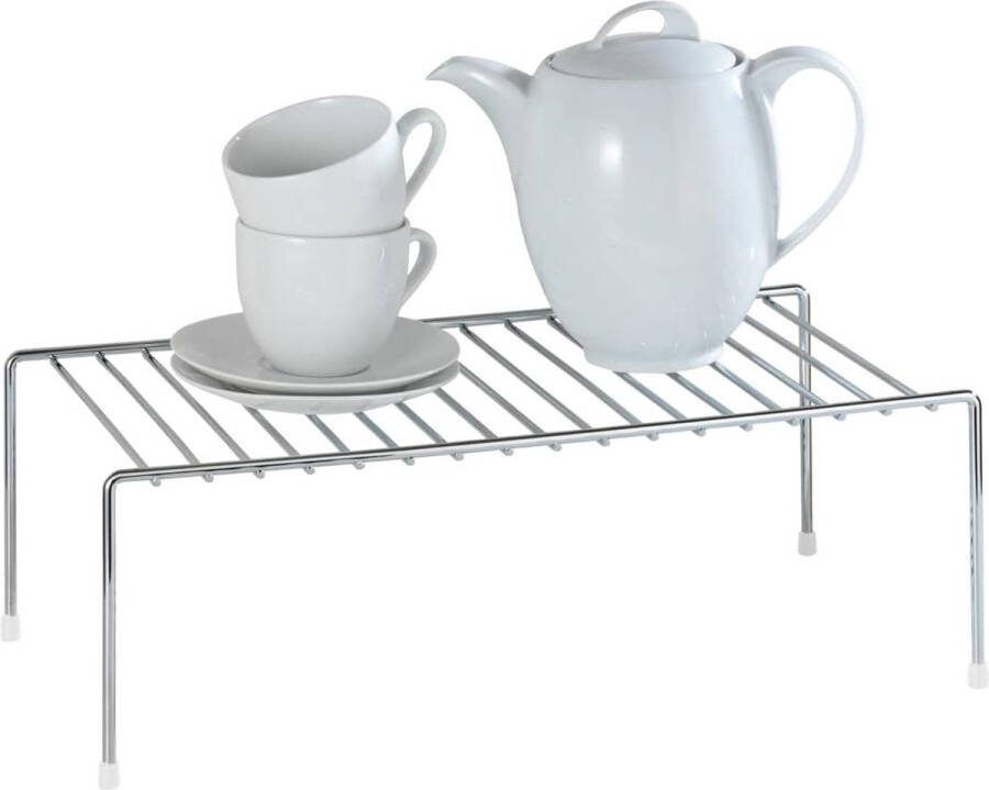 Chromen afdruiprek 42 5 x 14 5 x 22 5 cm