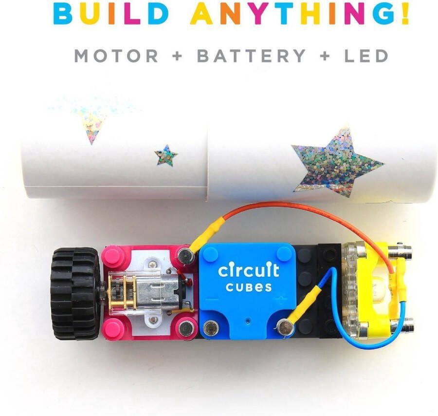 Circuit Cubes Bright Lights STEM Bouwpakket Bouw Je Eigen Zaklamp