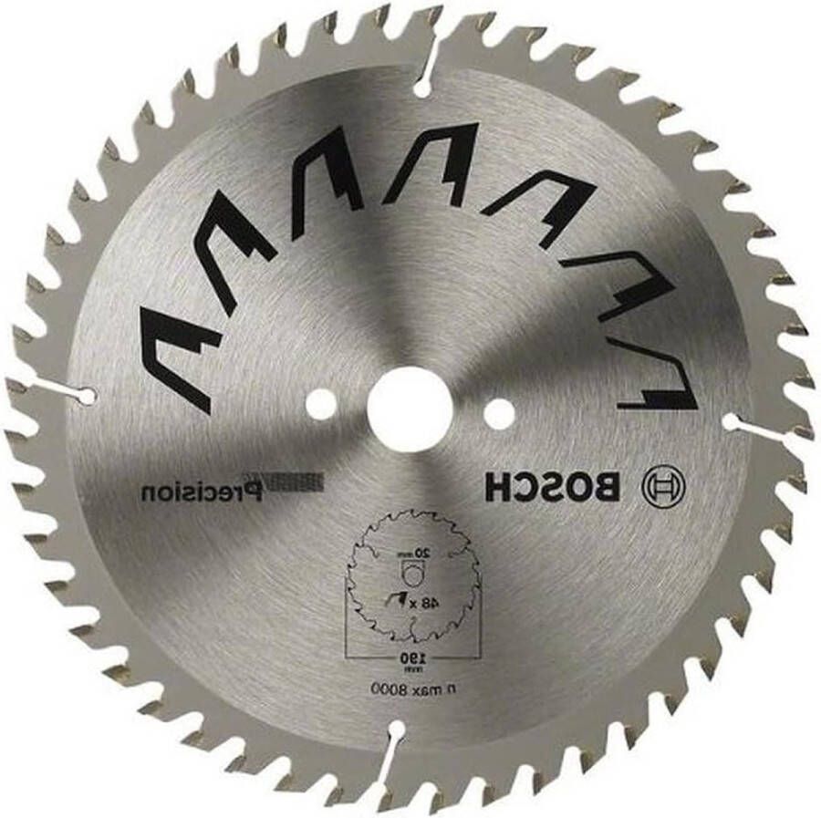 Cirkelzaagblad Ø 216 x 2.5 1.5 x 30 mm 48 Tanden ATB Voor Houtbewerking Accessoires Cirkelzagen
