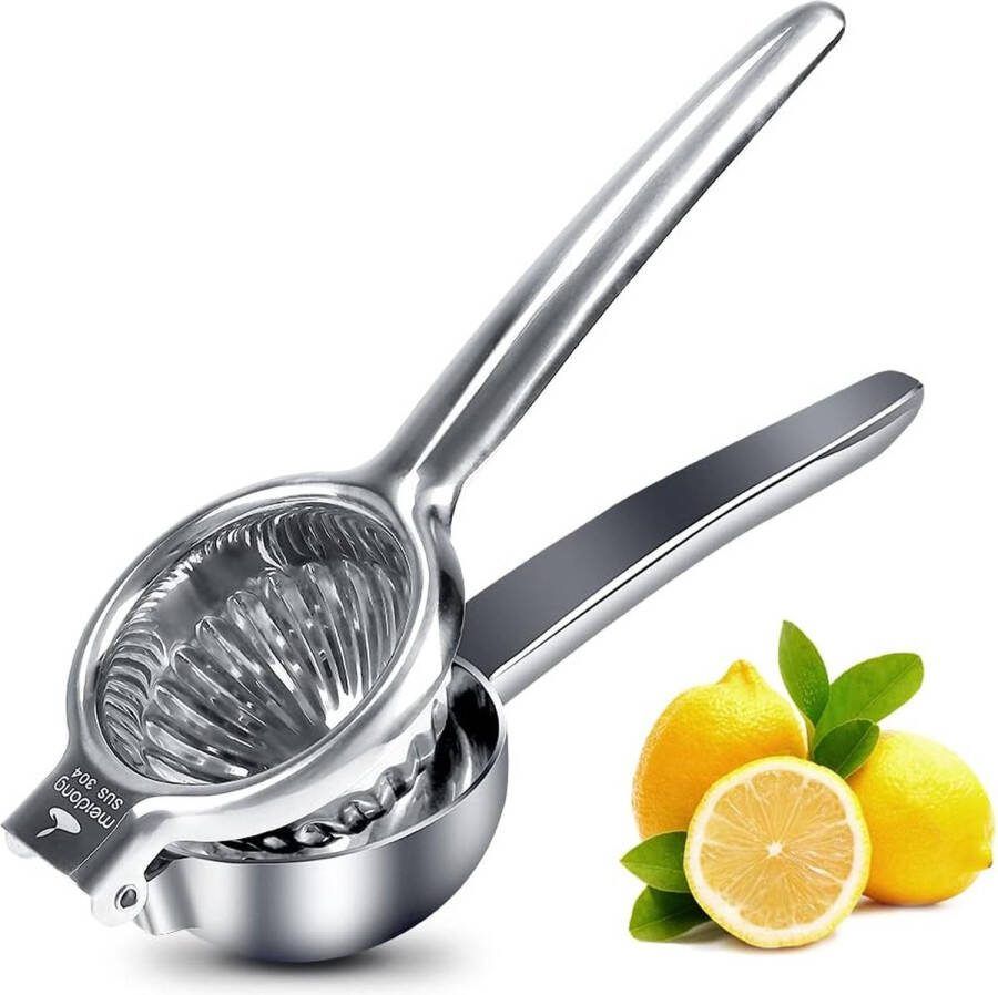 Citroenpers limoenpers citruspers roestvrijstalen citruspers handpers sapcentrifuge handmatige citruspers voor het persen van citroenen en limoenen groenten
