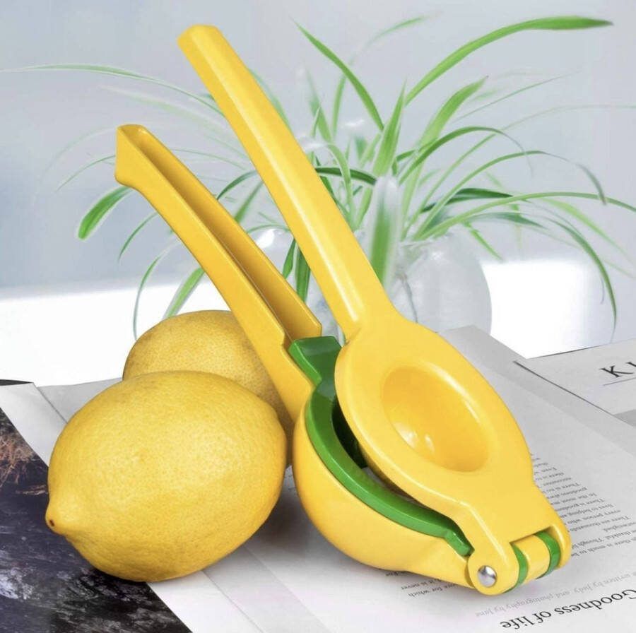 Merkloos Sans marque Citruspers Citroenpers Limoenpers Sinaasappel juicer Handmatige Fruitpers Metaal