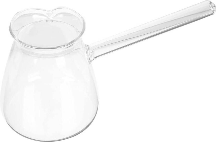 Classics Turkse pot borosilicaatglas thee maker cezve melk warmer warme chocolademaker 450 ml Koffiepot