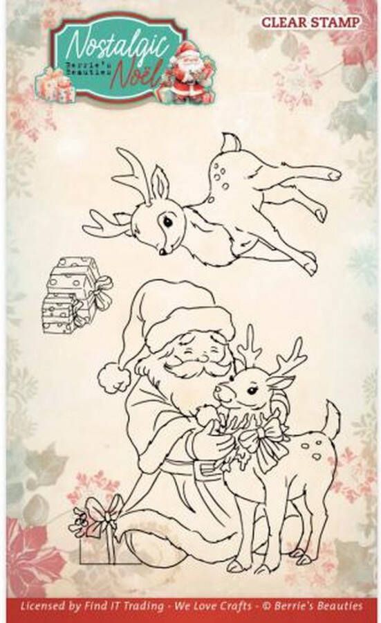 Clear Stamps Berries Beauties -Nostalgic Noel Deer