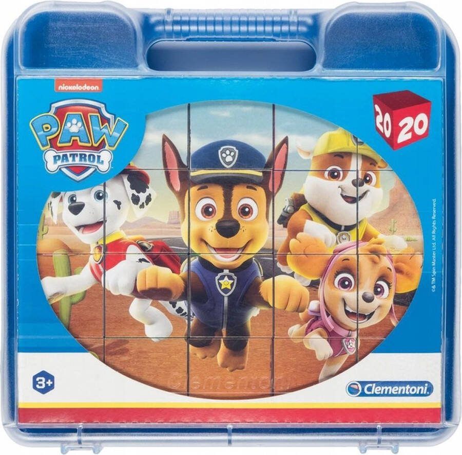 Clementoni blokpuzzel 20 stuks Paw Patrol