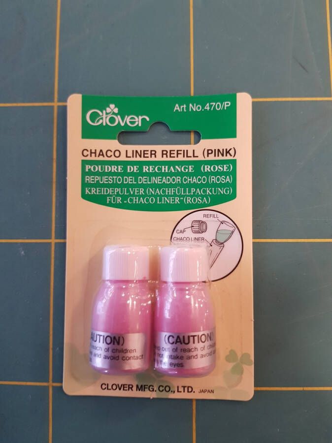 Clover chaco liner refill roze krijt