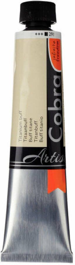 Cobra Artist olieverf 291 titaanbuff 40 ml