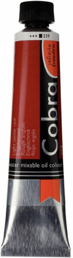 Cobra Artist olieverf 339 engelsrood 40 ml
