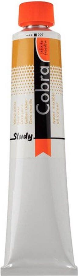 Cobra Study Water Vermengbare Olieverf Tube Gele oker 227 200 ml