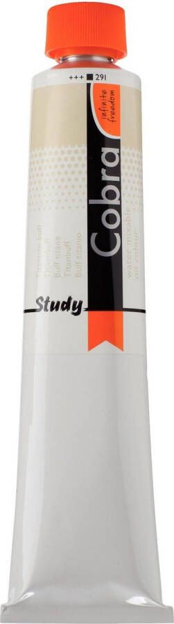 Cobra Study Water Vermengbare Olieverf Tube Titaanbuff 291 200 ml