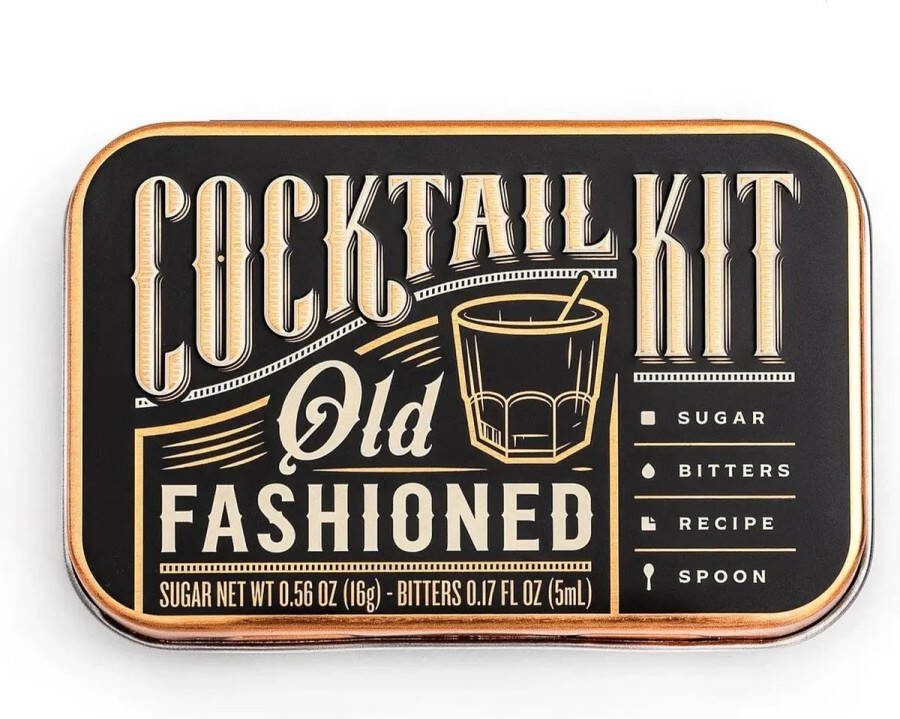 Cocktail set Old Fashioned Voor 4 cocktails Exclusief Whisky US