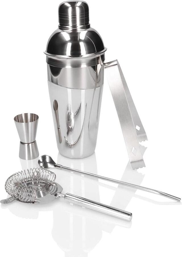 Cocktailset 5 delig shaker 550 ml