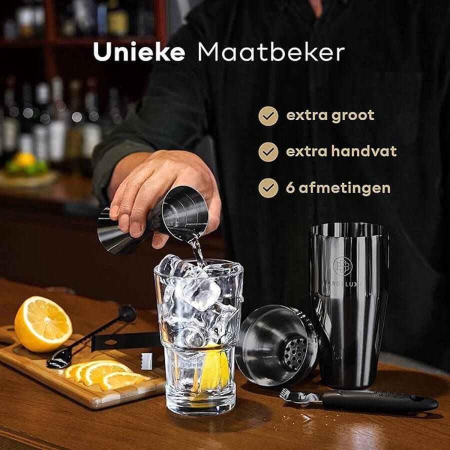 Cocktailshaker set Premium cocktailshakerset 12