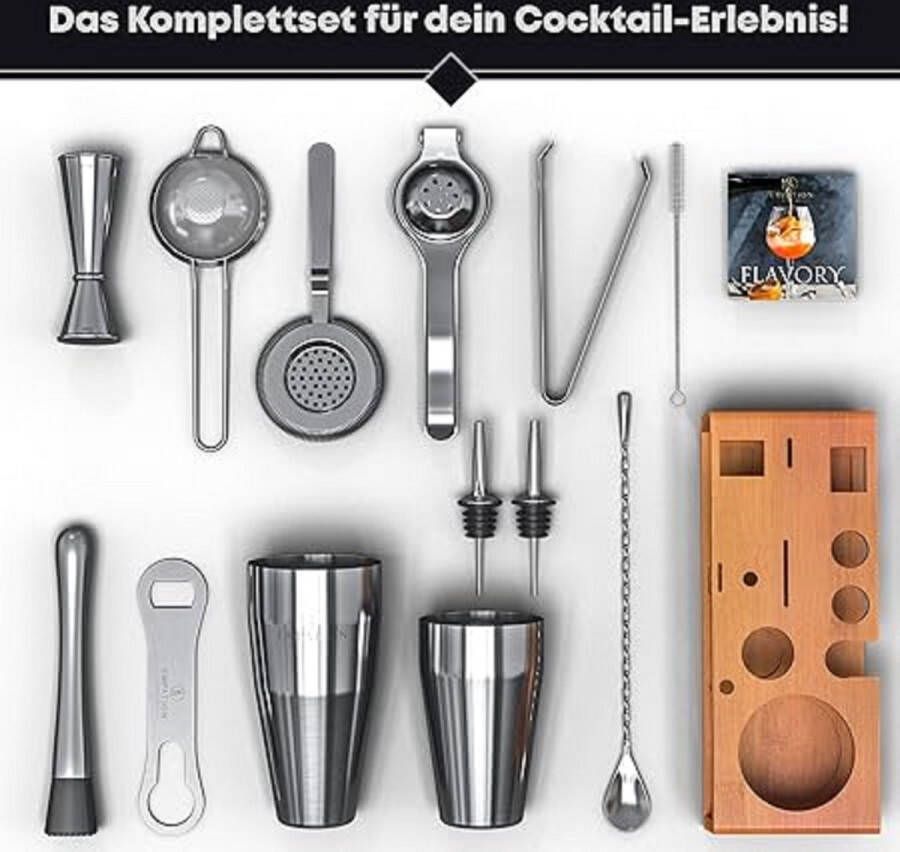 Cocktailshaker set Premium cocktailshakerset 13