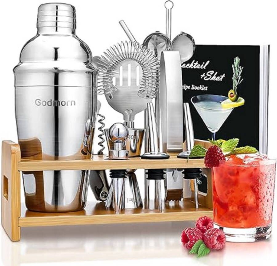 Cocktailshaker set Premium cocktailshakerset 15