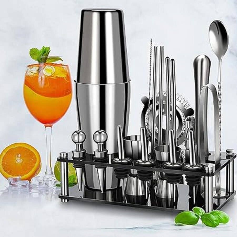 Cocktailshaker set Premium cocktailshakerset 20