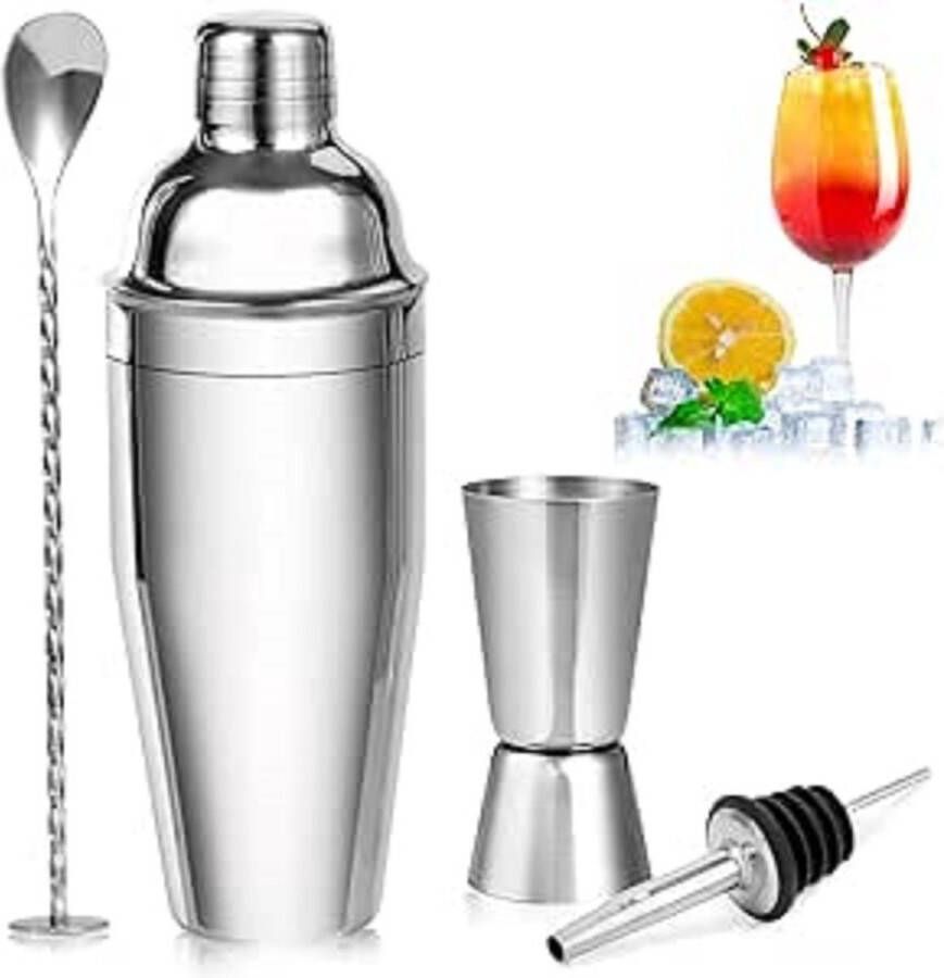 Cocktailshaker set Premium cocktailshakerset 4