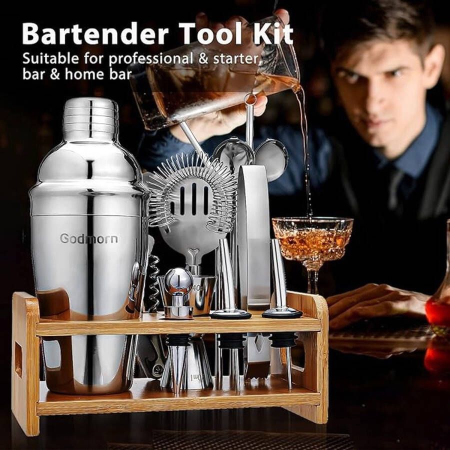 Cocktailshaker set Premium cocktailshakerset