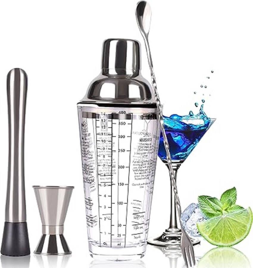 Cocktailshaker set Premium cocktailshakerset