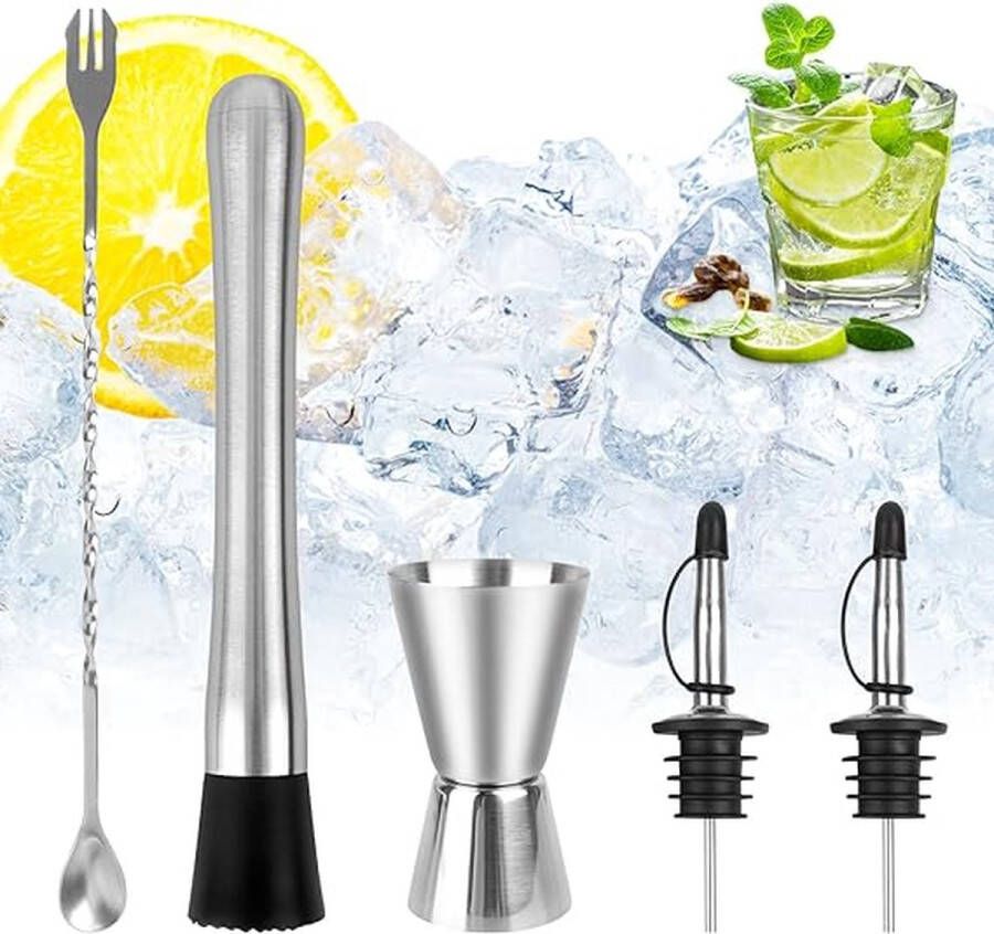 Cocktailshaker set Premium cocktailshakerset 5