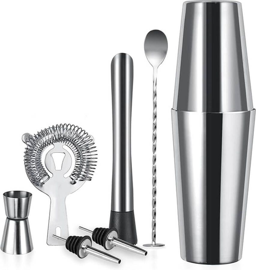 Cocktailshaker set Premium cocktailshakerset 7