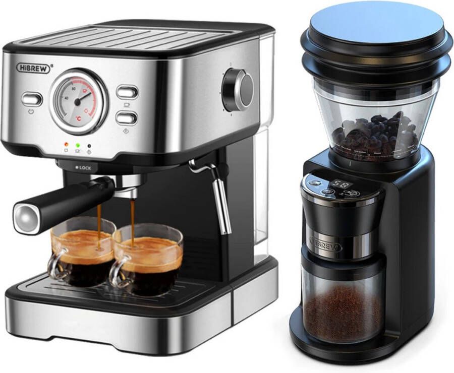 Coffee Grinder & Coffee Machine Turkse Koffiezetapparaat Bonen Maler 34 Standen French Press Koffie Apparaat