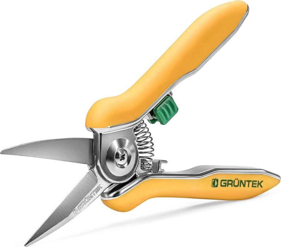 Colibri Rozen-plantenschaar 170 mm roestvrijstalen messen met zinklegering bloemenschaar met soft-touch ergo-greep snoeischaar rozenschaar trimmerschaar bypass