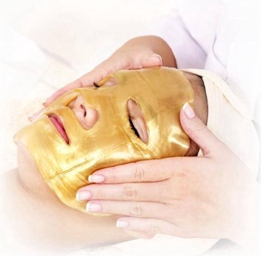 Collageen gezichtsmasker 5 Stuks Huidverzorging Maskers Goud collageen Diep reinigend & Anti-aging Peel-off & Antirimpel Gezichtsverzorging Verwijdert fijne rimpels en herstelt de elasticiteit van uw huid! Natuurlijk huidproduct