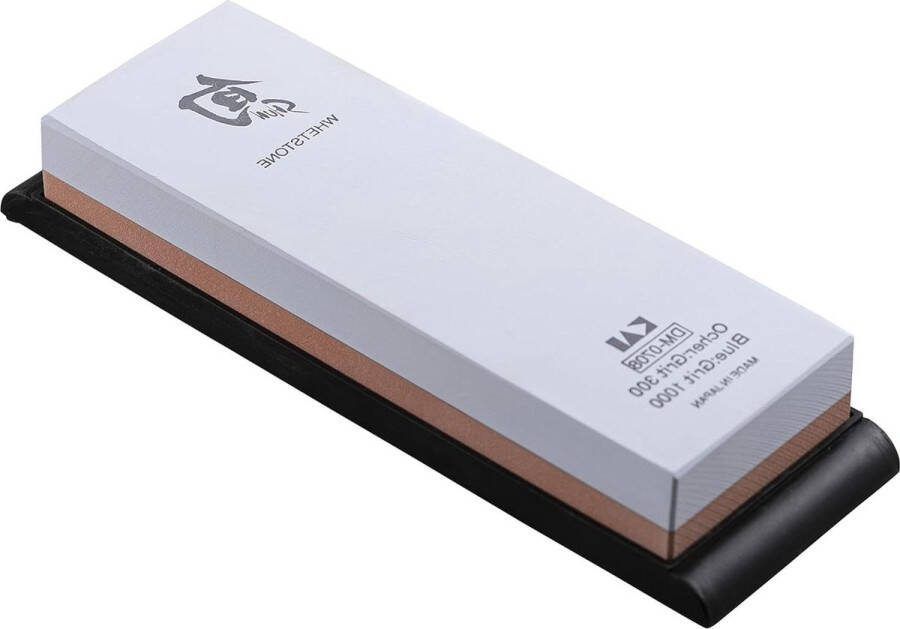 Combi-slijpsteen korrel 300 1000 Japanse messenslijper voor grondslijping en fijn slijpen Wetsteen voor messen 184 x 62 x 28 cm