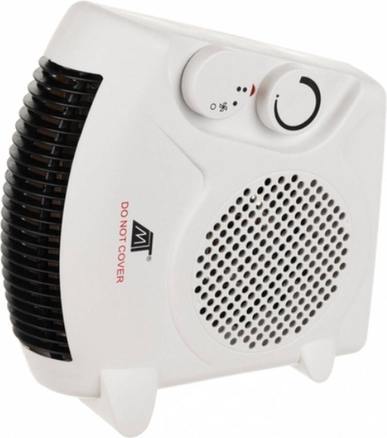 T.R.Goods T.R. Goods Compacte 2000W Elektrische Ventilator Kachel Tot 20m2 3 standen Draagbare verwarming Keramische kachel Kacheltje