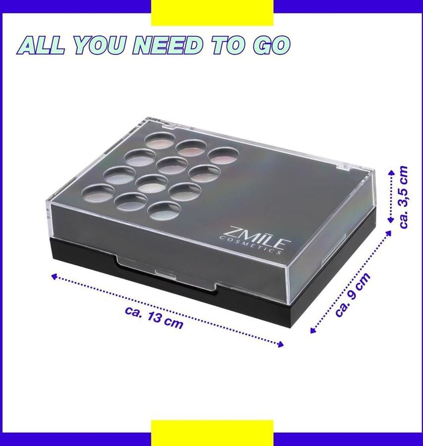 Complete Make up koffer All You Need To Go veganistische cosmetica stijlvol en duurzaam Complete Make up koffer