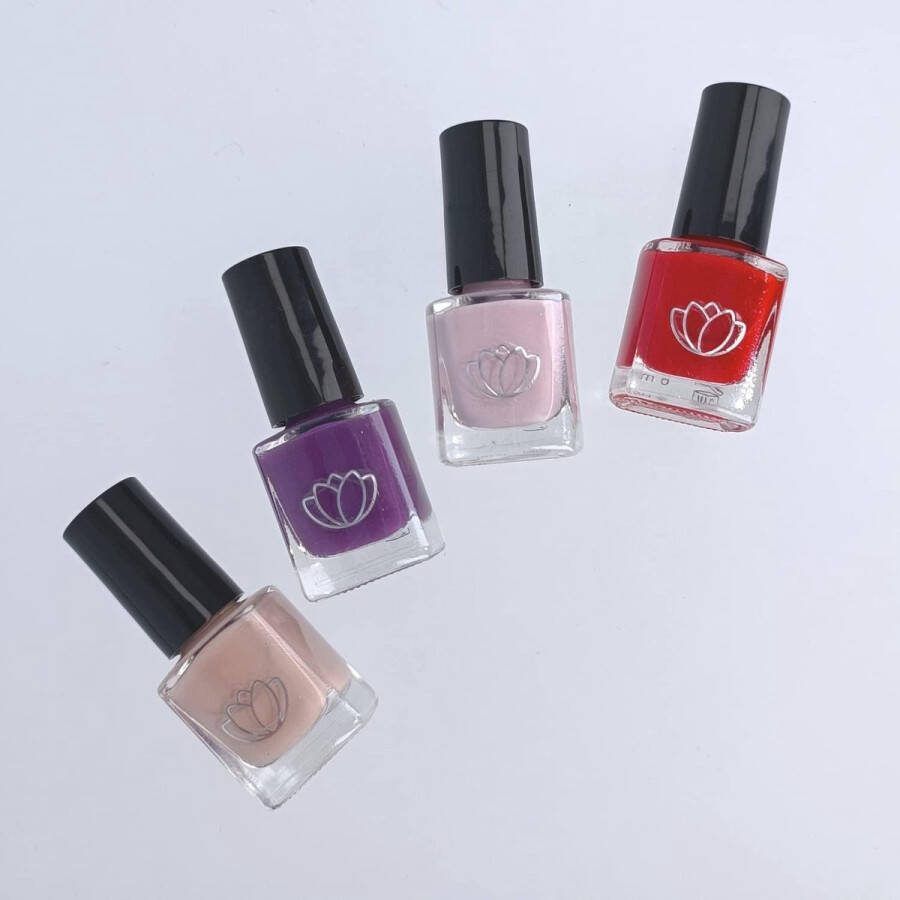 Complete Make up koffer Darling Vegan Cosmetics Zilver Cosmetische Make-up Set Complete Make up koffer
