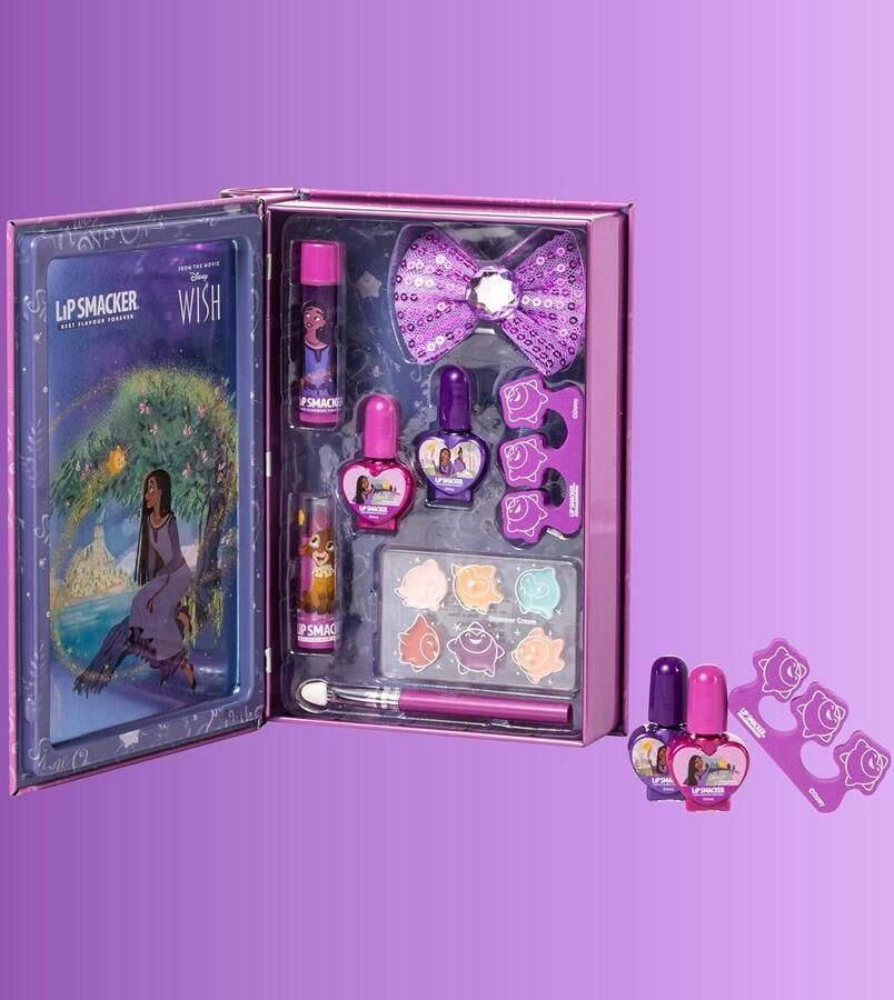 Complete Make up koffer Disney Wens-Geïnspireerd Schoonheidsboek Lippenstiften Glanzende Crèmes Nagellakken Schoonheidsaccessoires Prinsessenuitstraling Kinderen Complete Make up koffer