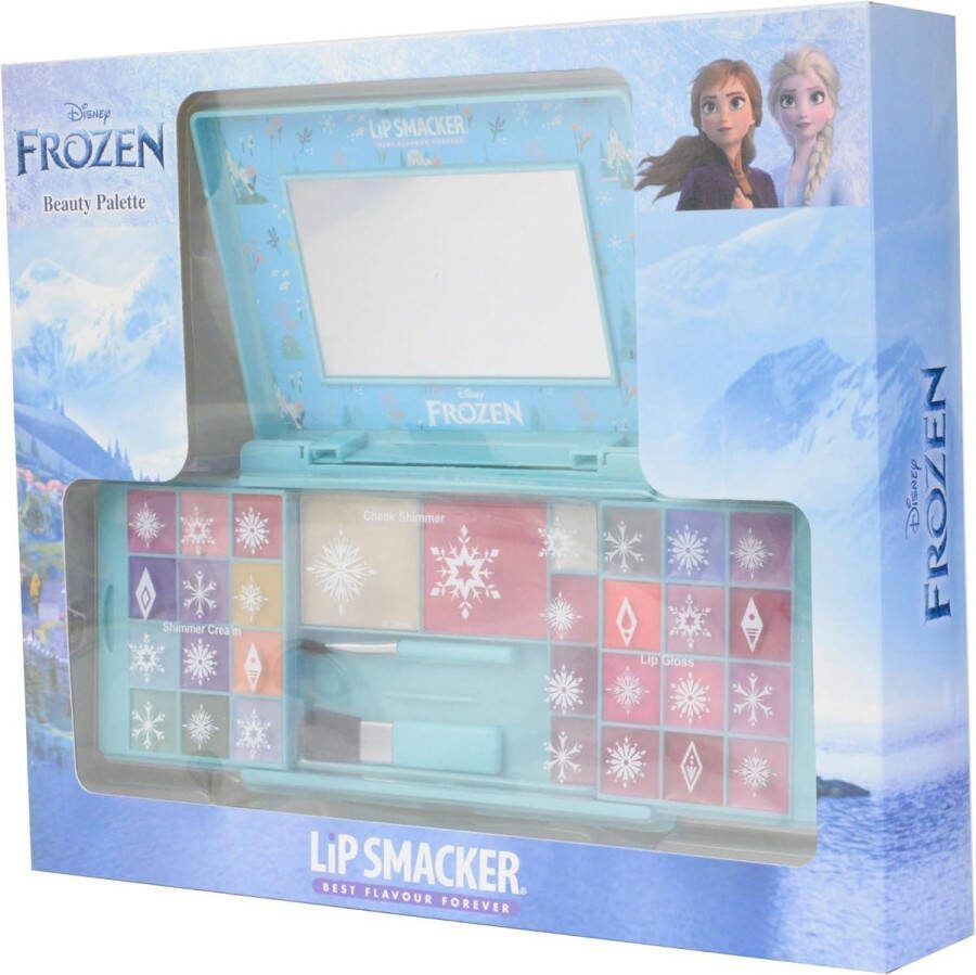 Complete Make-up koffer Frozen Beauty Palette Make-up Cadeauset Kleurrijke Lipgloss Glanzende Crèmes Blush & Bronzer Prinsessenlook Kinderen Make-up Accessoires Spiegel Complete Make up koffer