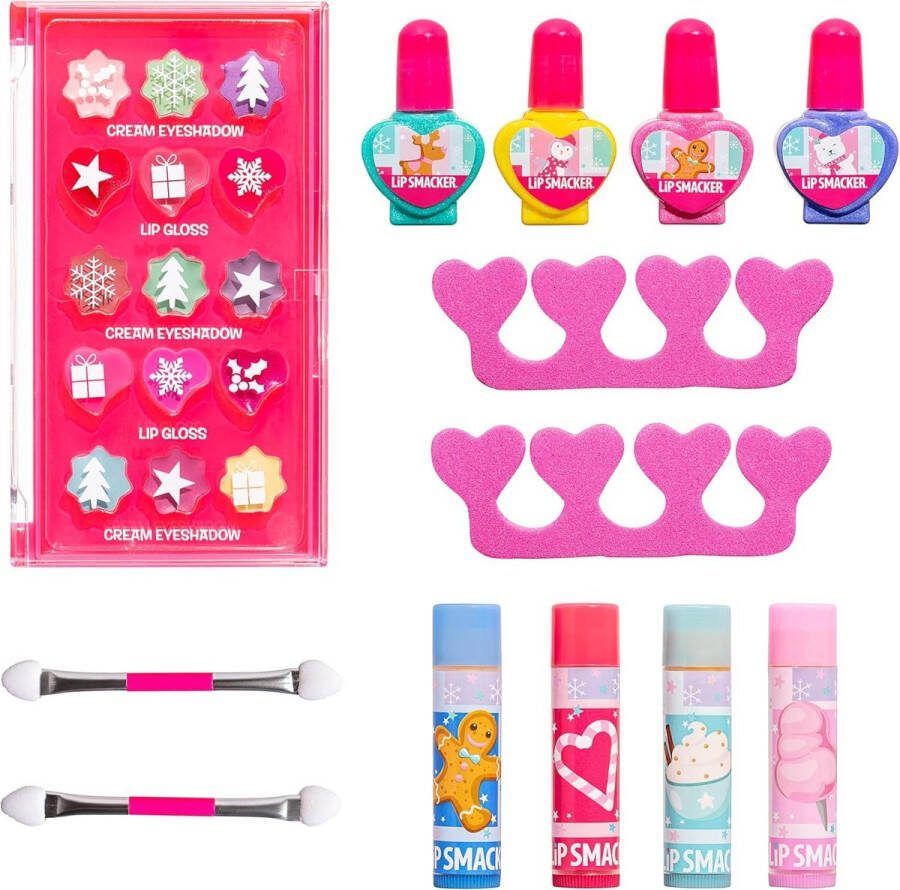 Complete Make-up koffer voor Kinderen Beauty Blockbuster 27-Delig All-in-One Make-up Essentials voor Gezicht Lippen & Nagels voor de Ultieme Creatieve Look van je Kinderen Complete Make up koffer