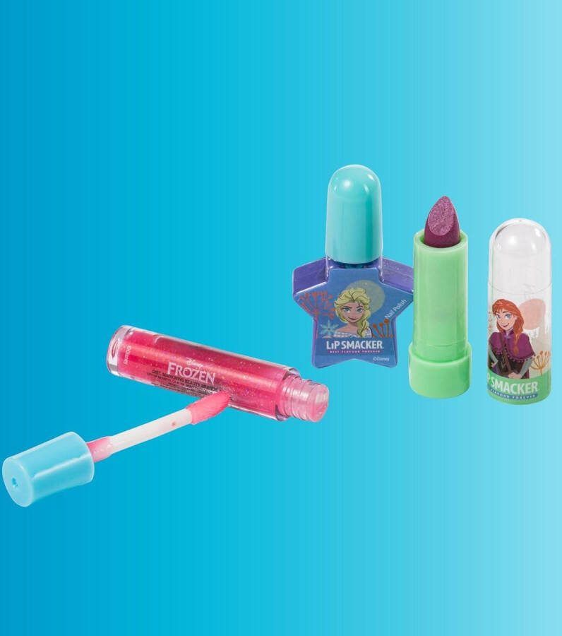Complete Make-up Koffer voor Kinderen inclusief Safe-to-Use Make-up voor Gezicht Lippen & Nagels met Haar- & Schoonheidsaccessoires Prinsessenlook Complete Make up koffer