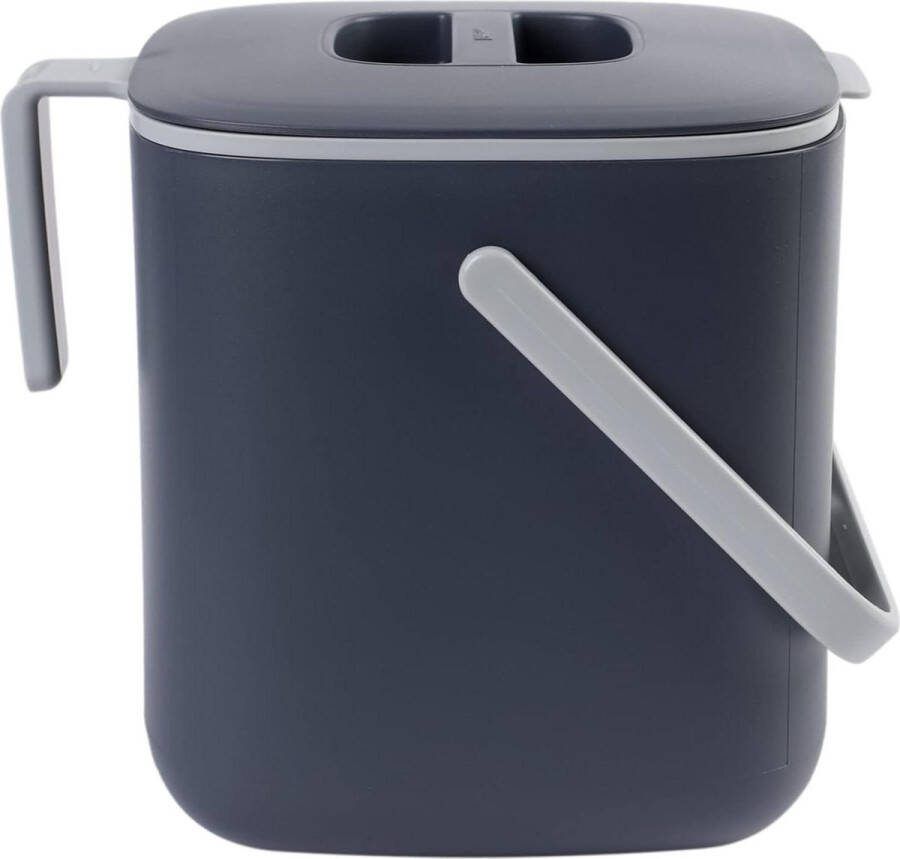 Compostbak voor in de keuken gemakkelijk schoon te maken voedselafvalbak met handgrepen voor aanrecht keuken Made in Korea (26 L)