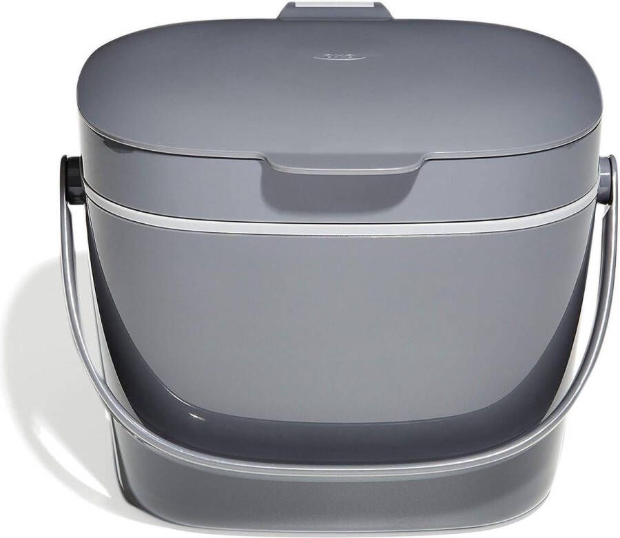 Compostemmer (662 l) grijs met handvat OXO Good Grips vegetable waste bin
