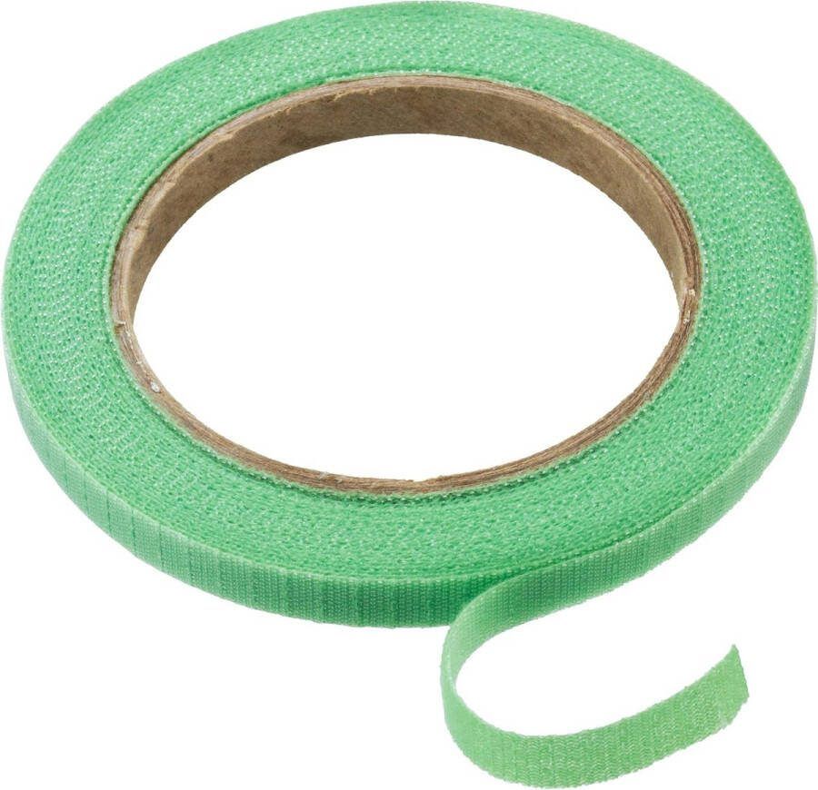 Connex FLOR78655 Plantenbinders 7 5 m met klittenbandsluiting hersluitbaar geperforeerd om af te scheuren stabiel en weerbestendig plantenhouder bevestigingsband klittenband kabelbinders