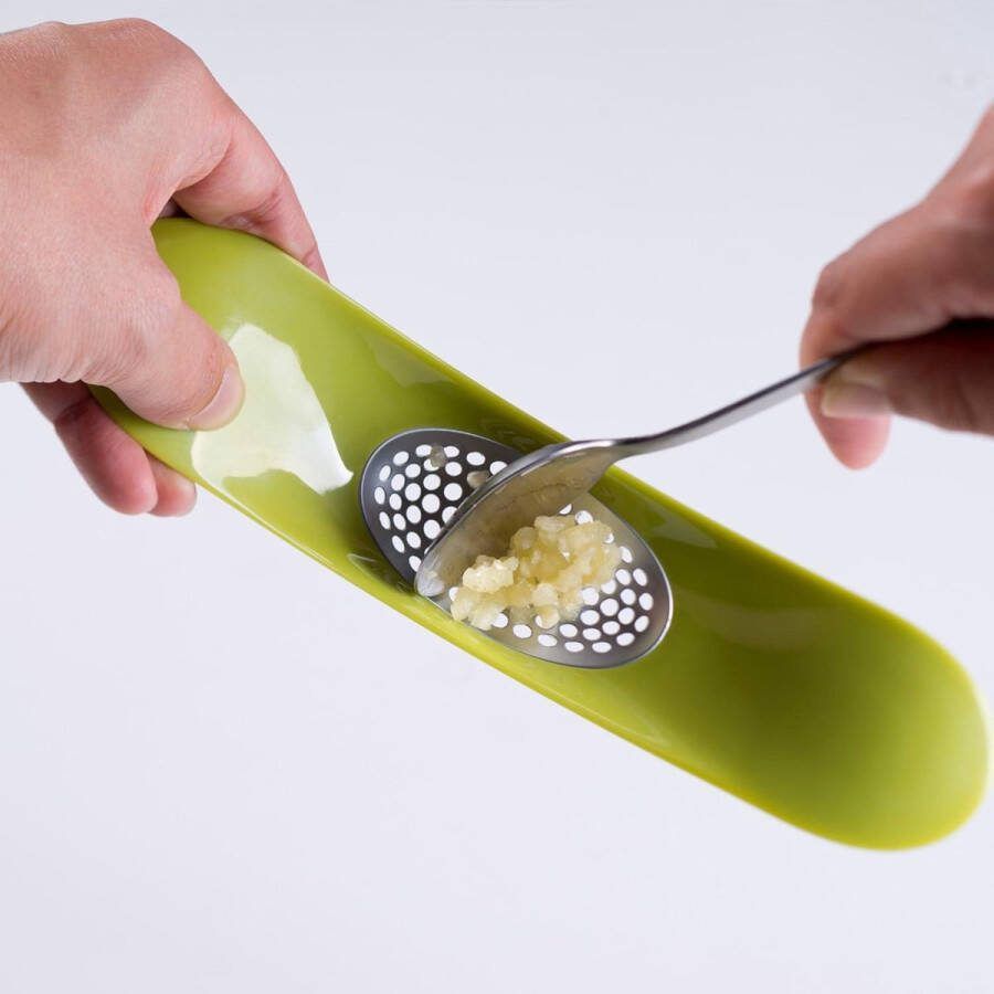 Content in HTML Rocker Knoflookpers Groen knoflookpers