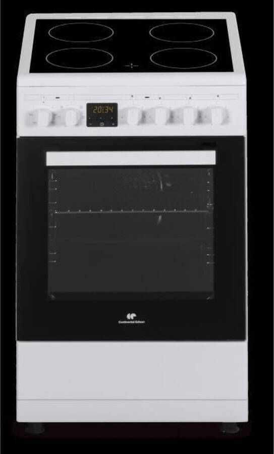 Continental Edison Continic Contineal Cuking EDISSE CECV50FCW 4 Lichten L49 8 x H86 XP67 cm Wit