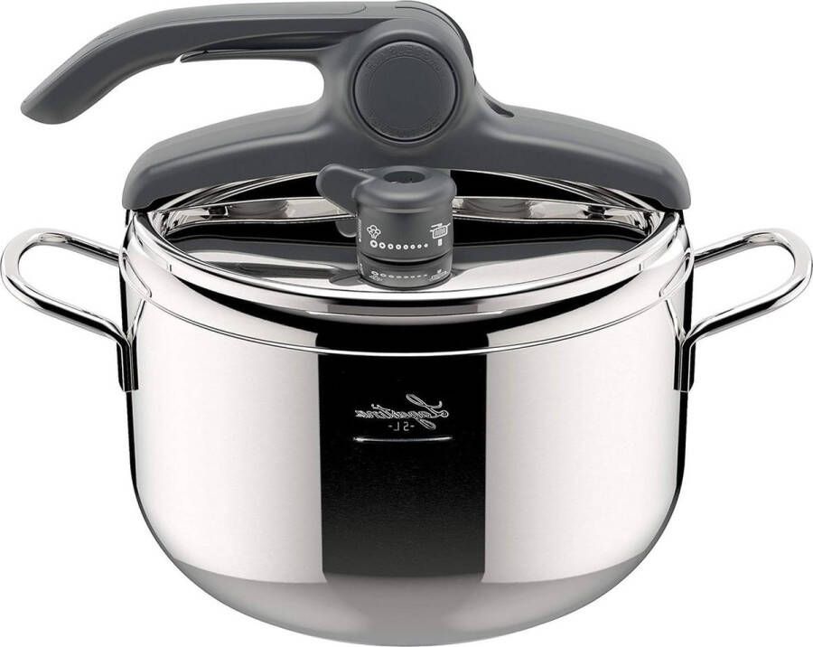 Control Lagoeasy'Up snelkookpan 5 l roestvrij staal 18 10 22 cm Irradial Power Technology