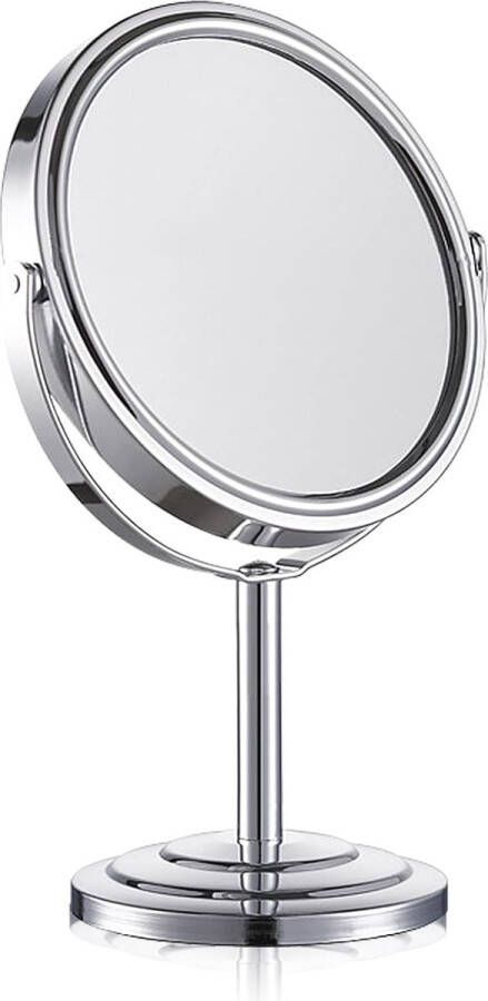 Cosmetische Spiegel 360° Make-up Spiegel met 1X 5X Vergroting voor Make-up Draaibare Tafelspiegel Make-up Spiegel voor Make-up