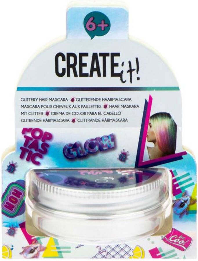 Coppens Glitter haarmascara Create It Paars