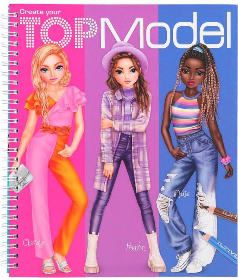 Create your TOPModel kleurboek