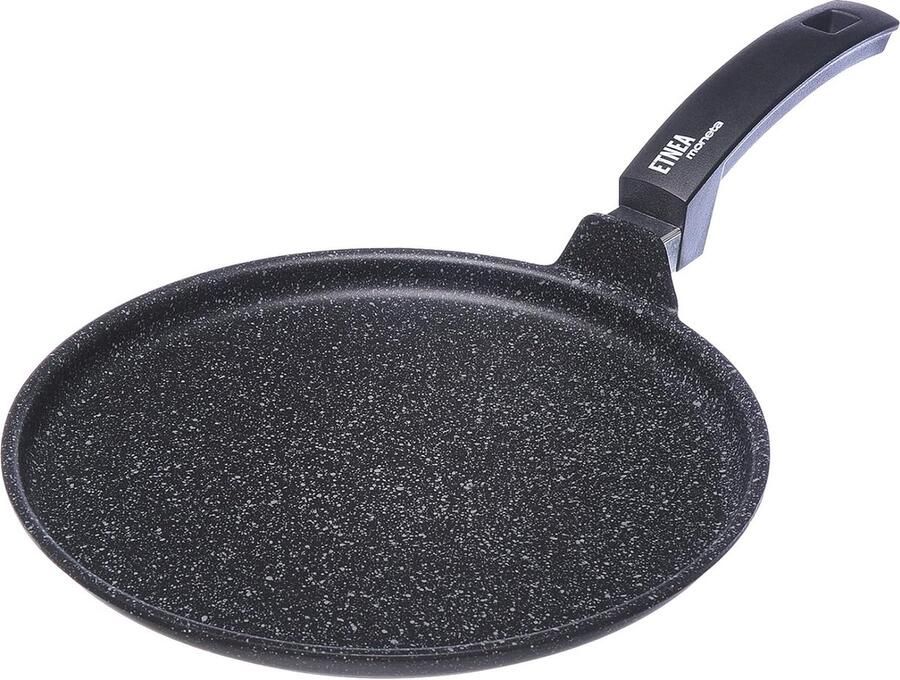 Crêpepan 28 cm aluminium zwart